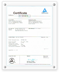 Test Report of KESCO Safety Test Center