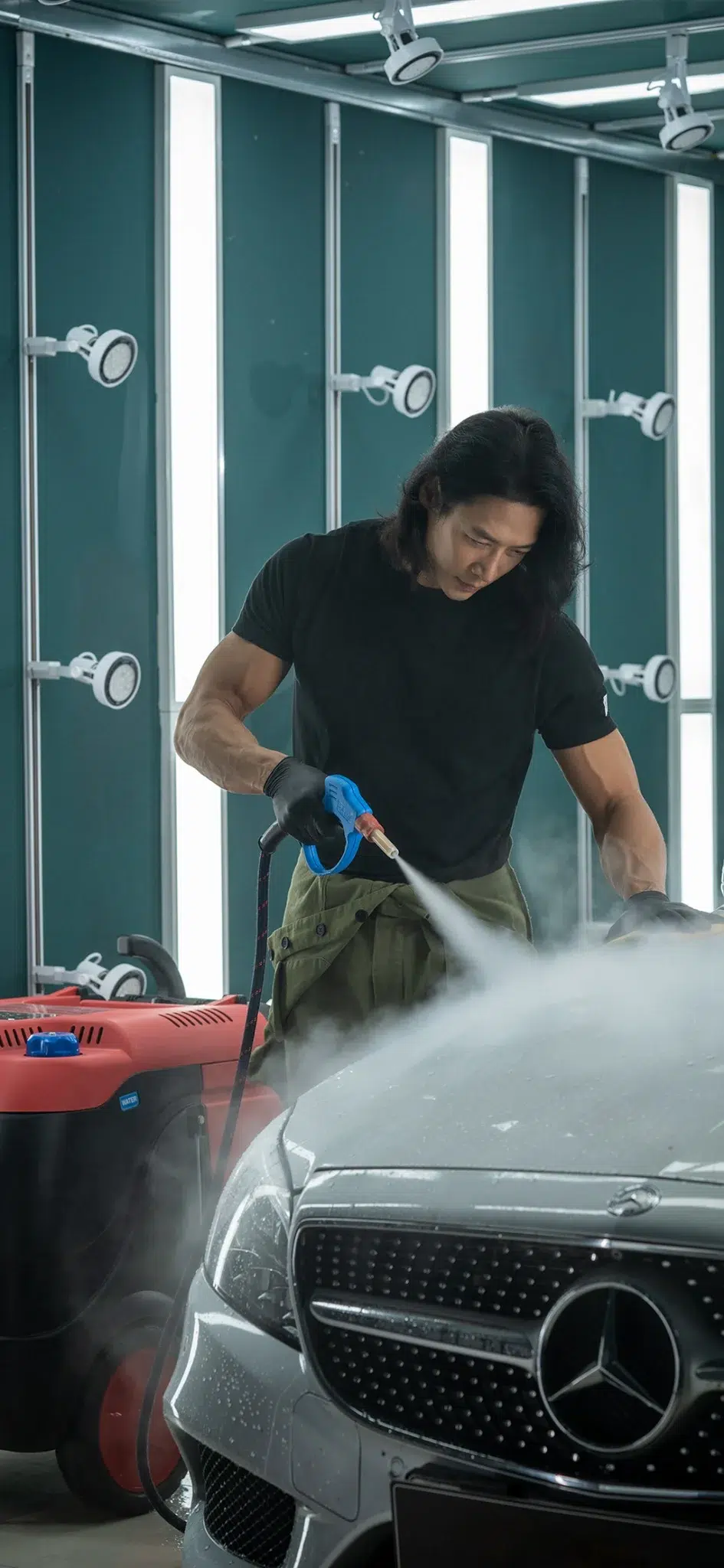 성진옵티마 스팀세차기 스팀세척기